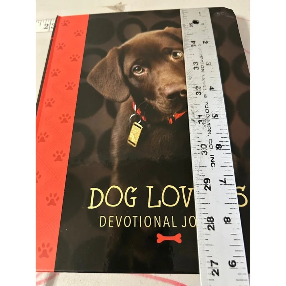 Dog Lovers Devotional Journal Puppy Christian Faith Reflection Book New